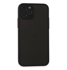 iPhone 11 Pro Kılıf Montreal Silikon Kapak - Siyah