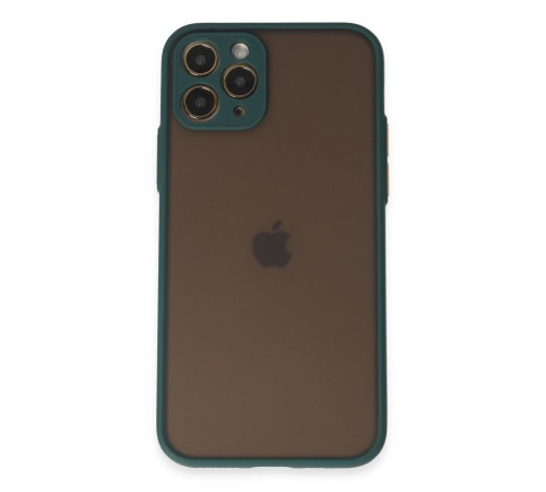 iPhone 11 Pro Kılıf Montreal Silikon Kapak - Yeşil iPhone 11 Pro Kılıf Montreal Silikon Kapak - Yeşil