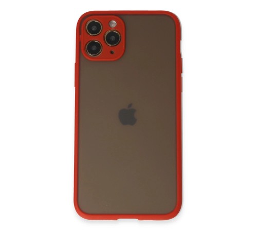 iPhone 11 Pro Kılıf Montreal Silikon Kapak - Kırmızı iPhone 11 Pro Kılıf Montreal Silikon Kapak - Kırmızı