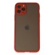 iPhone 11 Pro Kılıf Montreal Silikon Kapak - Kırmızı