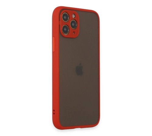 iPhone 11 Pro Kılıf Montreal Silikon Kapak - Kırmızı iPhone 11 Pro Kılıf Montreal Silikon Kapak - Kırmızı