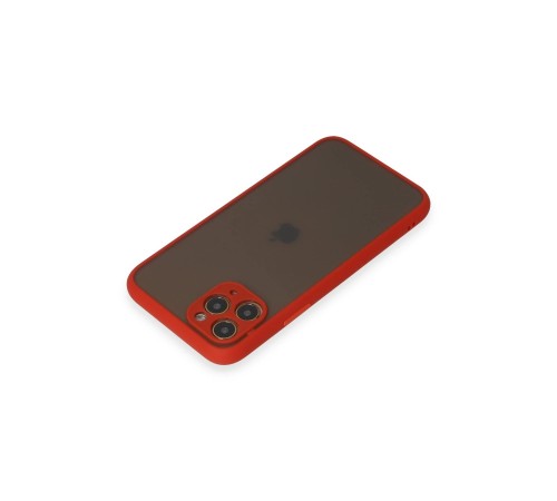 iPhone 11 Pro Kılıf Montreal Silikon Kapak - Kırmızı iPhone 11 Pro Kılıf Montreal Silikon Kapak - Kırmızı