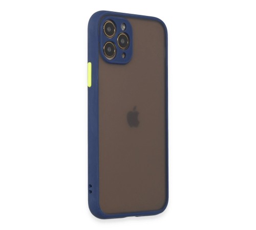 iPhone 11 Pro Kılıf Montreal Silikon Kapak - Lacivert iPhone 11 Pro Kılıf Montreal Silikon Kapak - Lacivert