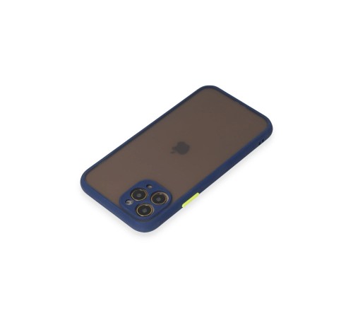 iPhone 11 Pro Kılıf Montreal Silikon Kapak - Lacivert iPhone 11 Pro Kılıf Montreal Silikon Kapak - Lacivert