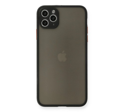 iPhone 11 Pro Max Kılıf Montreal Silikon Kapak - Siyah iPhone 11 Pro Max Kılıf Montreal Silikon Kapak - Siyah