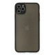 iPhone 11 Pro Max Kılıf Montreal Silikon Kapak - Siyah