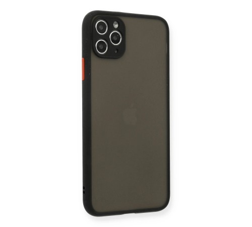 iPhone 11 Pro Max Kılıf Montreal Silikon Kapak - Siyah iPhone 11 Pro Max Kılıf Montreal Silikon Kapak - Siyah