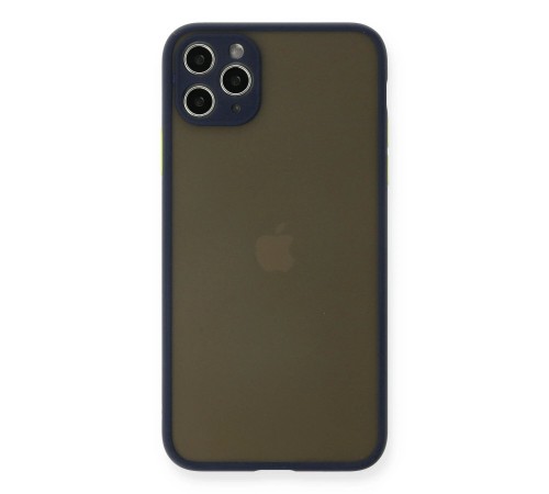 iPhone 11 Pro Max Kılıf Montreal Silikon Kapak - Lacivert iPhone 11 Pro Max Kılıf Montreal Silikon Kapak - Lacivert