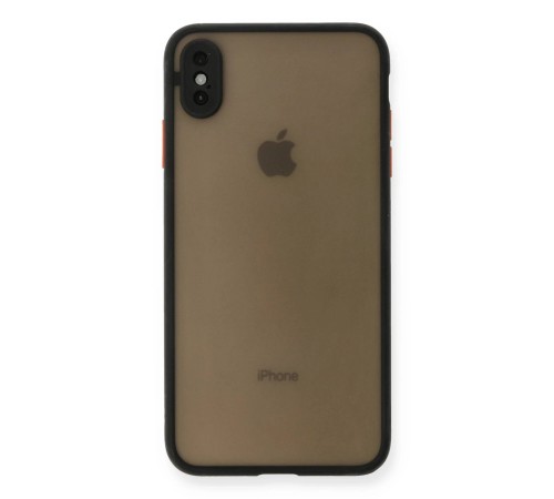 iPhone X Kılıf Montreal Silikon Kapak - Siyah iPhone X Kılıf Montreal Silikon Kapak - Siyah