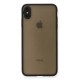iPhone X Kılıf Montreal Silikon Kapak - Siyah