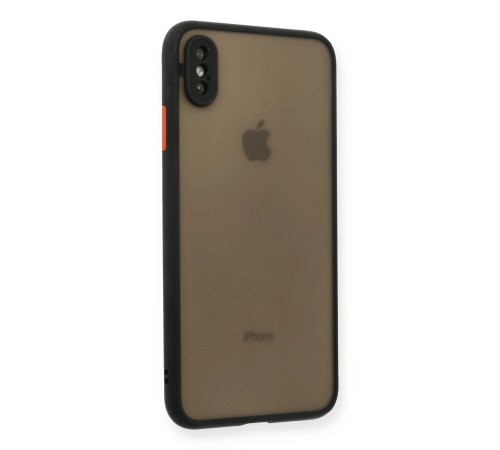 iPhone X Kılıf Montreal Silikon Kapak - Siyah iPhone X Kılıf Montreal Silikon Kapak - Siyah