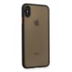 iPhone X Kılıf Montreal Silikon Kapak - Siyah
