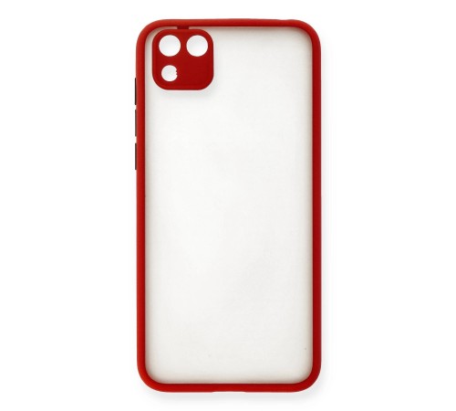 Huawei Y5P Kılıf Montreal Silikon Kapak - Kırmızı Huawei Y5P Kılıf Montreal Silikon Kapak - Kırmızı