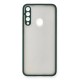 Huawei Y6P Kılıf Montreal Silikon Kapak - Yeşil