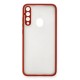 Huawei Y6P Kılıf Montreal Silikon Kapak - Kırmızı