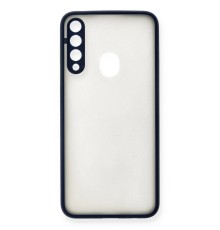 Huawei Y6P Kılıf Montreal Silikon Kapak - Lacivert