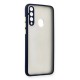 Huawei Y6P Kılıf Montreal Silikon Kapak - Lacivert