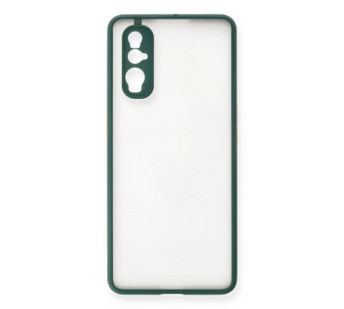 Oppo Find X2 Kılıf Montreal Silikon Kapak - Yeşil Oppo Find X2 Kılıf Montreal Silikon Kapak - Yeşil