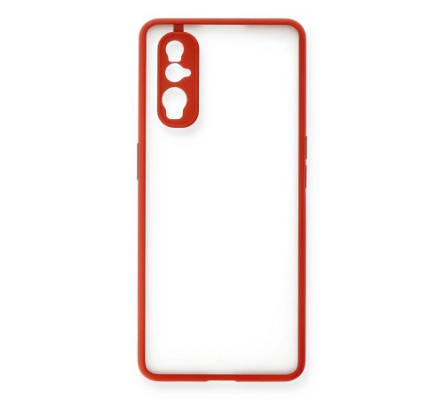Oppo Find X2 Kılıf Montreal Silikon Kapak - Kırmızı Oppo Find X2 Kılıf Montreal Silikon Kapak - Kırmızı