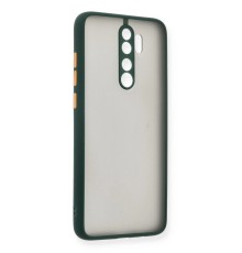 Xiaomi Redmi Note 8 Pro Kılıf Montreal Silikon Kapak - Yeşil