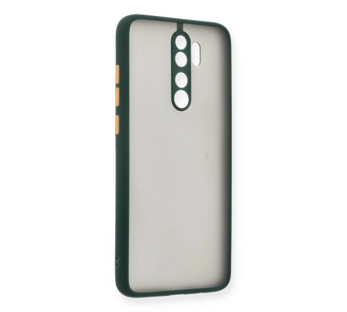 Xiaomi Redmi Note 8 Pro Kılıf Montreal Silikon Kapak - Yeşil Xiaomi Redmi Note 8 Pro Kılıf Montreal Silikon Kapak - Yeşil