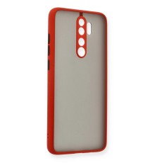 Xiaomi Redmi Note 8 Pro Kılıf Montreal Silikon Kapak - Kırmızı