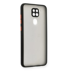 Xiaomi Redmi Note 9 Kılıf Montreal Silikon Kapak - Siyah