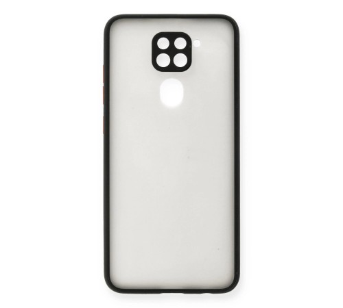 Xiaomi Redmi Note 9 Kılıf Montreal Silikon Kapak - Siyah Xiaomi Redmi Note 9 Kılıf Montreal Silikon Kapak - Siyah