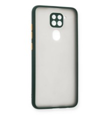 Xiaomi Redmi Note 9 Kılıf Montreal Silikon Kapak - Yeşil