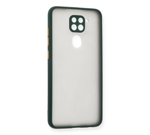 Xiaomi Redmi Note 9 Kılıf Montreal Silikon Kapak - Yeşil Xiaomi Redmi Note 9 Kılıf Montreal Silikon Kapak - Yeşil