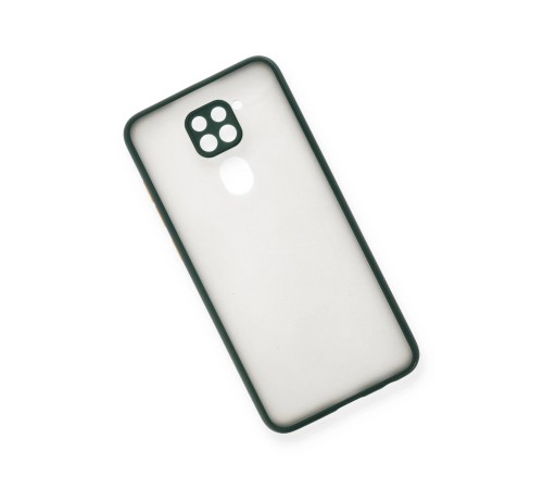 Xiaomi Redmi Note 9 Kılıf Montreal Silikon Kapak - Yeşil Xiaomi Redmi Note 9 Kılıf Montreal Silikon Kapak - Yeşil