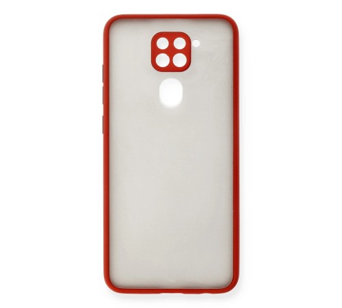 Xiaomi Redmi Note 9 Kılıf Montreal Silikon Kapak - Kırmızı Xiaomi Redmi Note 9 Kılıf Montreal Silikon Kapak - Kırmızı