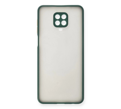 Xiaomi Redmi Note 9 Pro Kılıf Montreal Silikon Kapak - Yeşil Xiaomi Redmi Note 9 Pro Kılıf Montreal Silikon Kapak - Yeşil