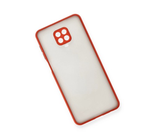 Xiaomi Redmi Note 9 Pro Kılıf Montreal Silikon Kapak - Kırmızı Xiaomi Redmi Note 9 Pro Kılıf Montreal Silikon Kapak - Kırmızı