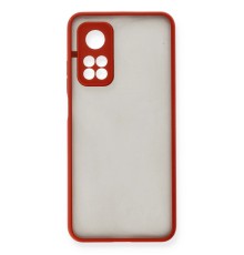 Xiaomi Mi 10T Kılıf Montreal Silikon Kapak - Kırmızı