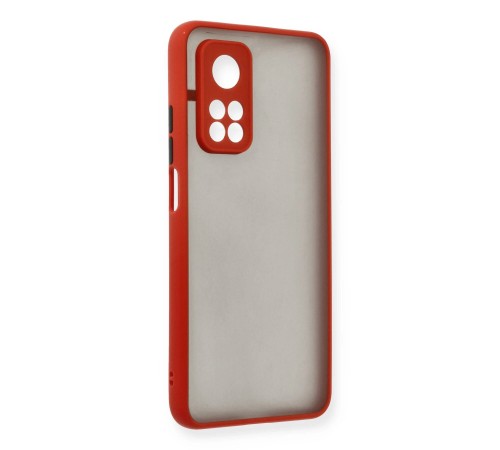 Xiaomi Mi 10T Kılıf Montreal Silikon Kapak - Kırmızı Xiaomi Mi 10T Kılıf Montreal Silikon Kapak - Kırmızı
