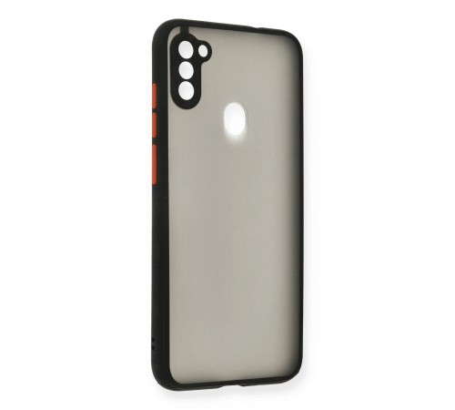 Samsung Galaxy A11 Kılıf Montreal Silikon Kapak - Siyah Samsung Galaxy A11 Kılıf Montreal Silikon Kapak - Siyah