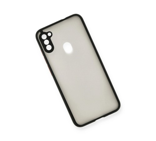 Samsung Galaxy A11 Kılıf Montreal Silikon Kapak - Siyah Samsung Galaxy A11 Kılıf Montreal Silikon Kapak - Siyah