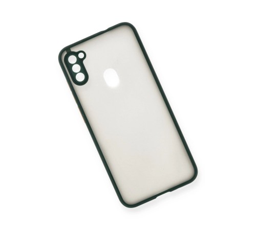Samsung Galaxy A11 Kılıf Montreal Silikon Kapak - Yeşil Samsung Galaxy A11 Kılıf Montreal Silikon Kapak - Yeşil