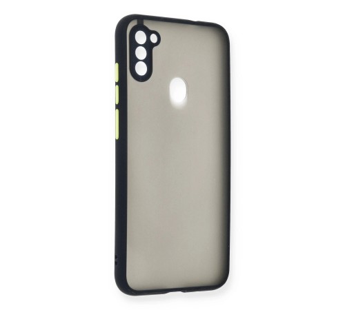 Samsung Galaxy A11 Kılıf Montreal Silikon Kapak - Lacivert