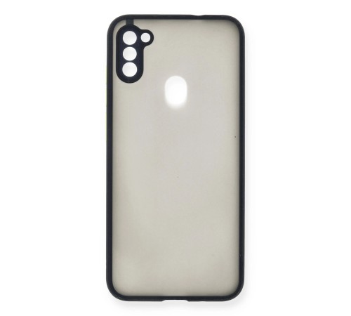Samsung Galaxy A11 Kılıf Montreal Silikon Kapak - Lacivert