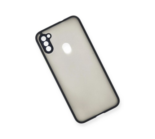 Samsung Galaxy A11 Kılıf Montreal Silikon Kapak - Lacivert