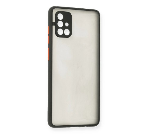 Samsung Galaxy A71 Kılıf Montreal Silikon Kapak - Siyah Samsung Galaxy A71 Kılıf Montreal Silikon Kapak - Siyah