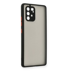 Samsung Galaxy A91 / S10 Lite Kılıf Montreal Silikon Kapak - Siyah