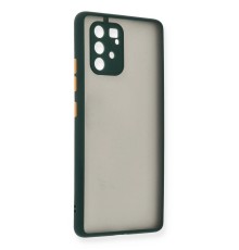 Samsung Galaxy A91 / S10 Lite Kılıf Montreal Silikon Kapak - Yeşil