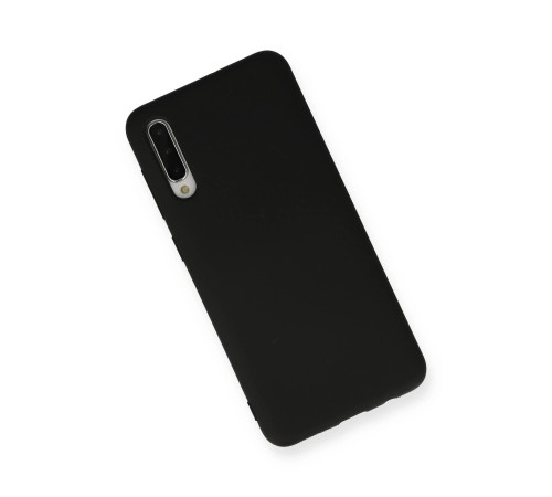 Samsung Galaxy A30S Kılıf Nano içi Kadife Silikon - Siyah Samsung Galaxy A30S Kılıf Nano içi Kadife Silikon - Siyah
