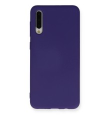 Samsung Galaxy A30S Kılıf Nano içi Kadife Silikon - Mor