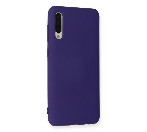 Samsung Galaxy A30S Kılıf Nano içi Kadife Silikon - Mor Samsung Galaxy A30S Kılıf Nano içi Kadife Silikon - Mor