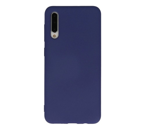 Samsung Galaxy A30S Kılıf Nano içi Kadife Silikon - Lacivert Samsung Galaxy A30S Kılıf Nano içi Kadife Silikon - Lacivert
