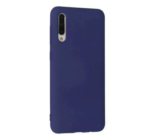 Samsung Galaxy A30S Kılıf Nano içi Kadife Silikon - Lacivert Samsung Galaxy A30S Kılıf Nano içi Kadife Silikon - Lacivert